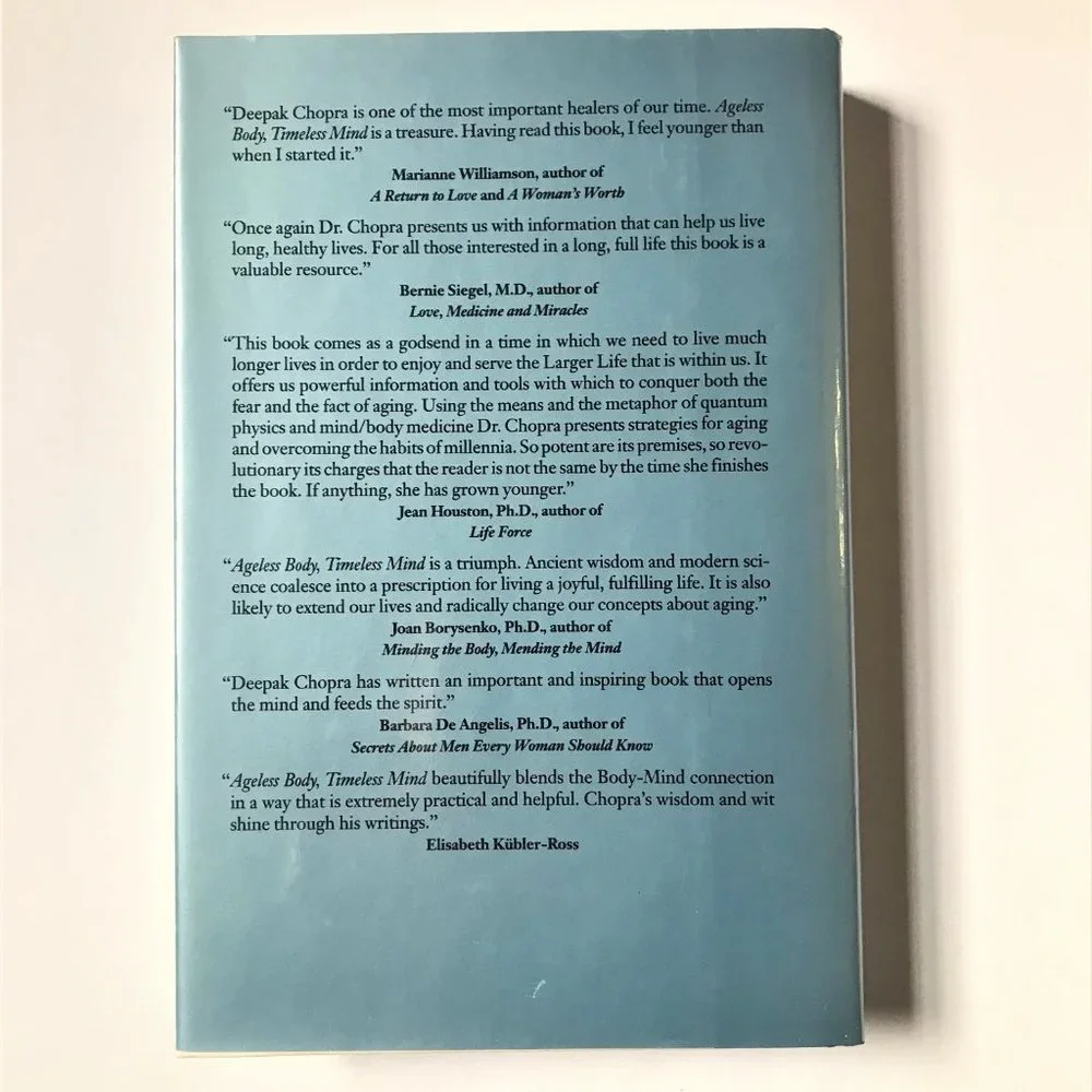 Ageless Body, Timeless Mind by Deepak Chopra, M.D.